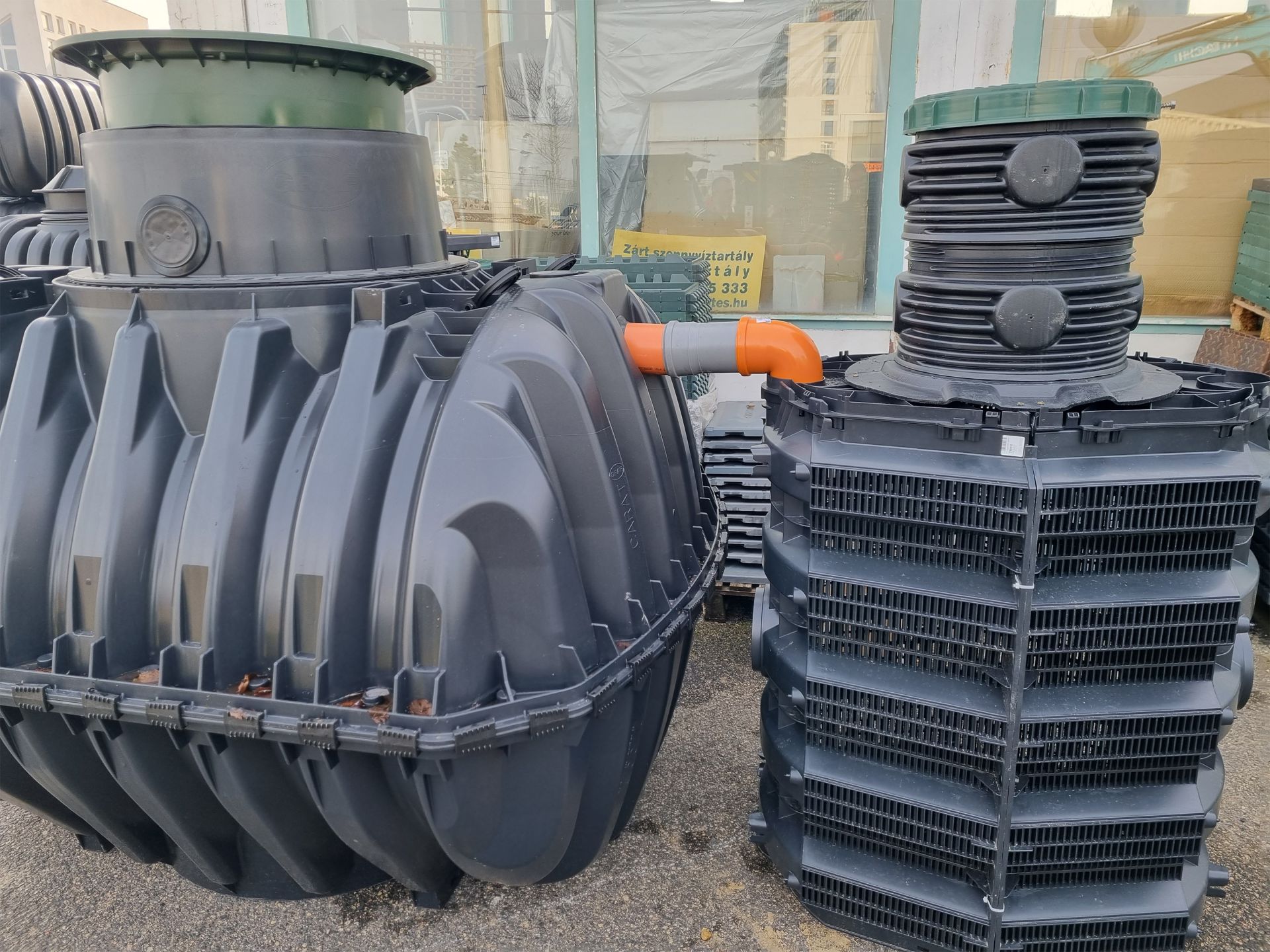 Graf szikkasztó kút 600L 50cm nyaktaggal