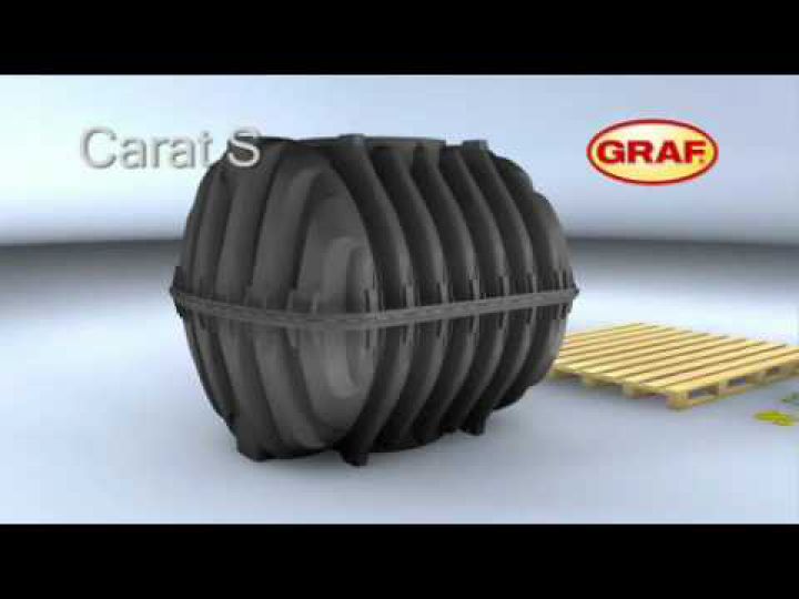 Graf CaratS tartálytest összeszerelése